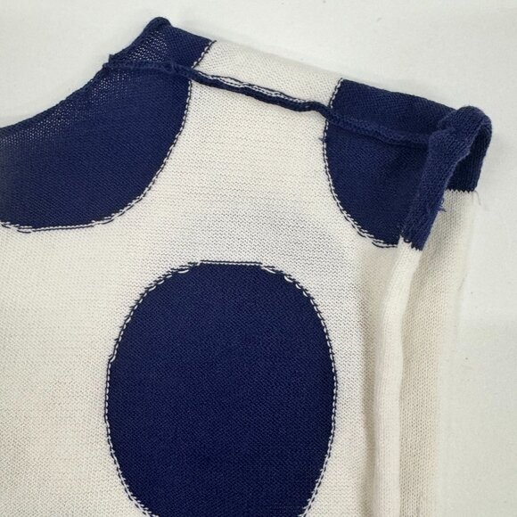 Sonia Rykiel Polka Dot Knit Sleeveless Top - Picture 6 of 7